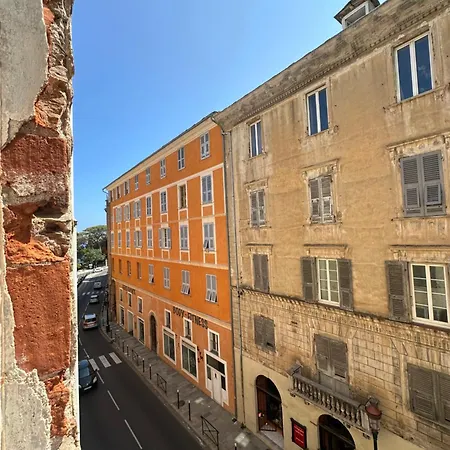 Acquatignese Charme Authentique Au Coeur De Lägenhet Bastia (Corsica)